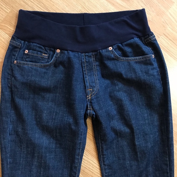 A Pea In The Pod 7 For All Mankind Jeans Size M - Picture 4 of 7
